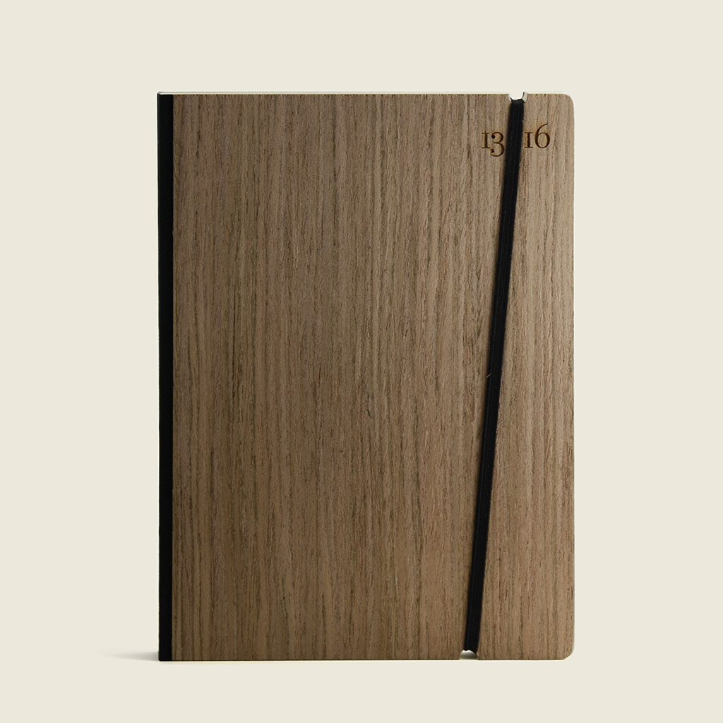 13/16 notebook wood